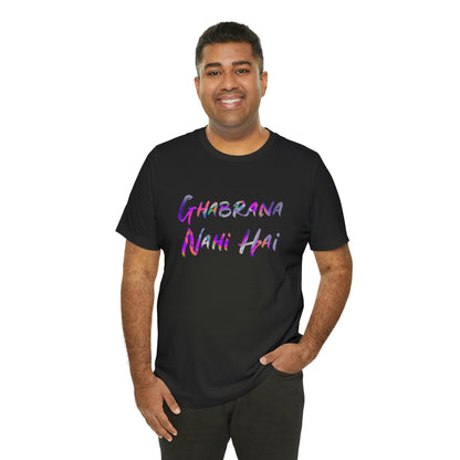 Ghabrana nahi hai Jersey Short Sleeve Tee