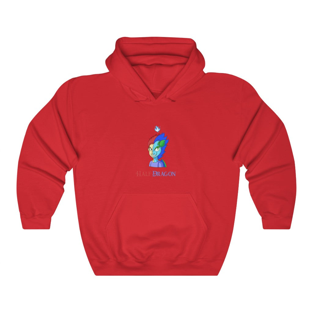 Half Dragon Hooded Sweatshirt