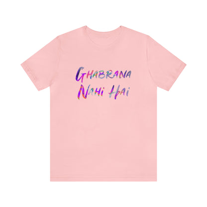 Ghabrana nahi hai Jersey Short Sleeve Tee