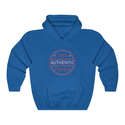 100% Authentic cousin Hooded Sweatshirt