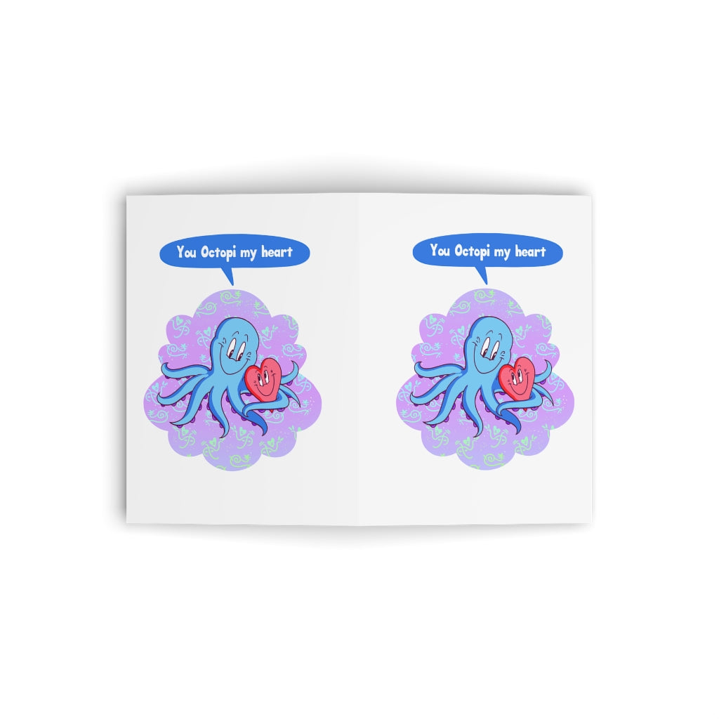 Octopi Greeting Cards