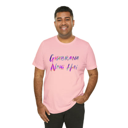 Ghabrana nahi hai Jersey Short Sleeve Tee