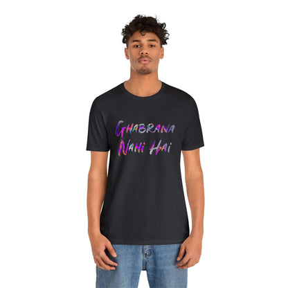 Ghabrana nahi hai Jersey Short Sleeve Tee