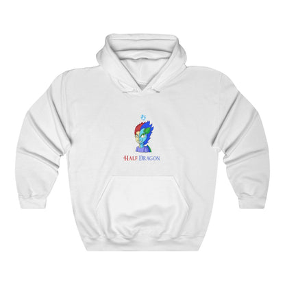 Half Dragon Hooded Sweatshirt