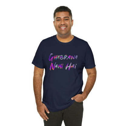 Ghabrana nahi hai Jersey Short Sleeve Tee