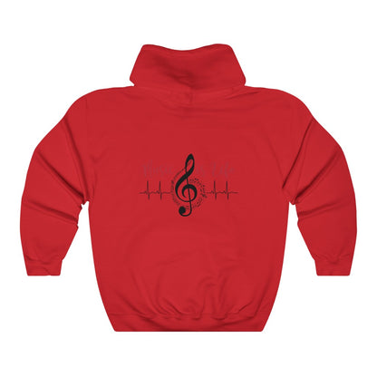 Music is life Hooded Sweatshirt