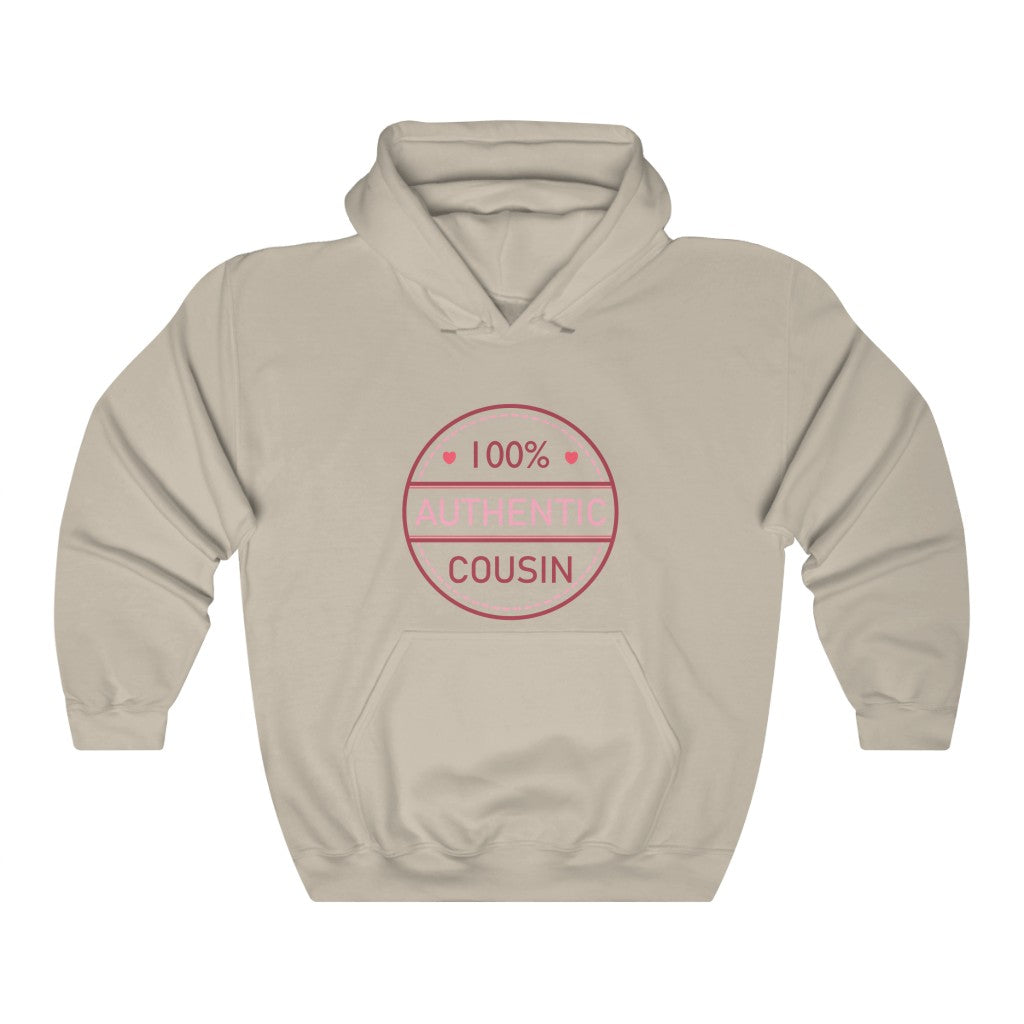 100% Authentic cousin Hooded Sweatshirt